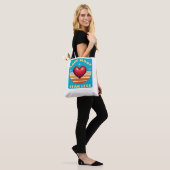 Tote Bag la Saint-Valentin (Sur le modèle)