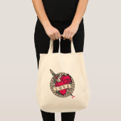 Tote Bag La Saint Valentin au coeur de Tatoo (Devant (produit))