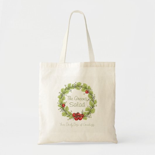 Tote Bag La salade des Verts (Devant)