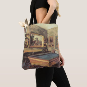 Tote Bag La salle de billard chez Menil Hubert par Edgar De