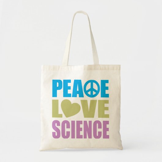 Tote Bag La Science d'amour de paix (Devant)