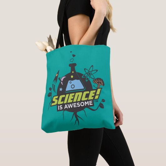 Tote Bag La Science est impressionnante (De près)