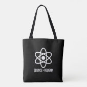 Tote Bag La science est plus grande que la religion (Dos)