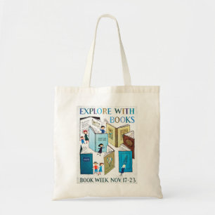 Tote Bag La semaine du livre Fourre-tout de 1957 enfants