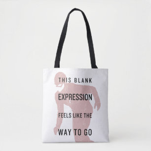 Tote Bag La silhouette instantanée de citation