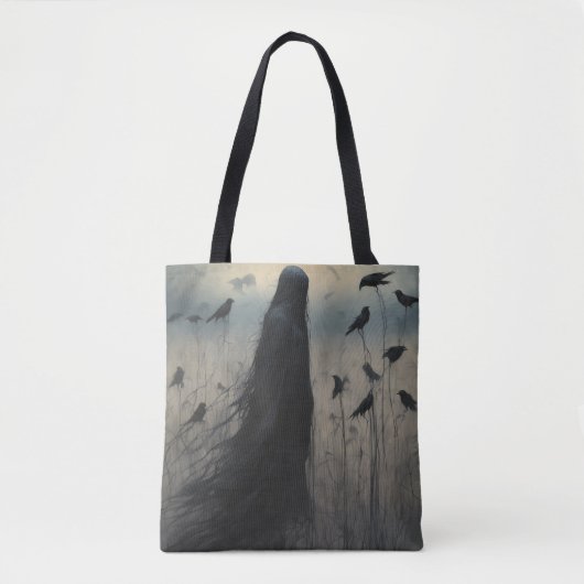 Tote Bag La Sorcière du Corbeau (Devant)