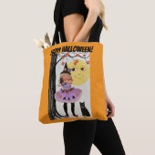 Tote Bag La sorcière et la lune (De près)