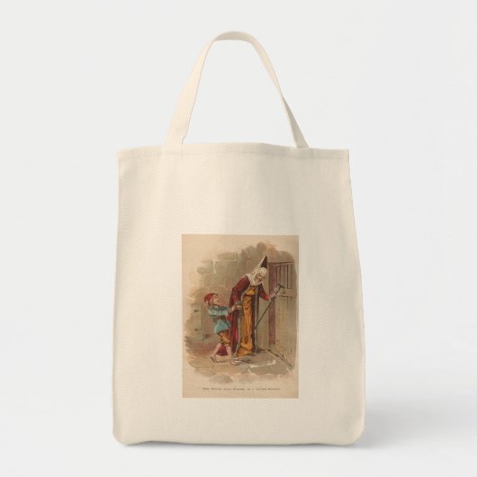 Tote Bag La Sorcière met Hansel dans la stabilité (Devant)
