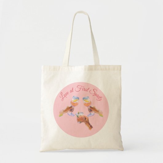 Tote Bag La Spritz Squad | Thème de soirée Aperol pour l'en (Devant)