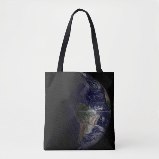 Tote Bag La Terre À Son Équinoxe. (Devant)