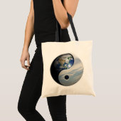 Tote Bag La terre et ciel Yin Yang (Devant (produit))