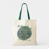 Tote Bag La Terre Qu'il A Formée (Dos)