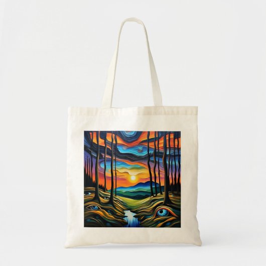 Tote Bag La terre regarde (Devant)