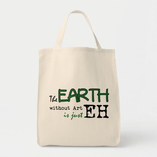 Tote Bag La Terre sans art (Devant)