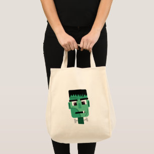 Tote Bag La tête du monstre Frankenstein