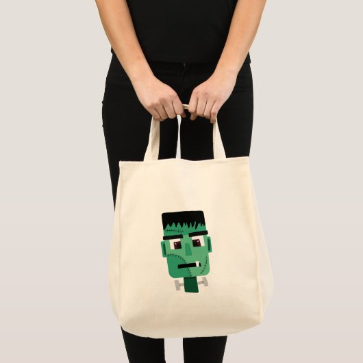 Tote Bag La tête du monstre Frankenstein (Devant (produit))