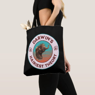 Tote Bag La théorie la plus poilue de Darwin Adorable mammo