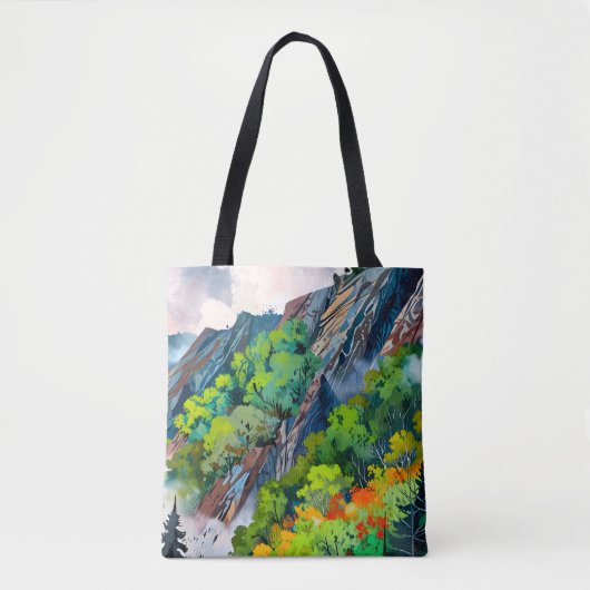 Tote Bag La toile de la nature (Devant)
