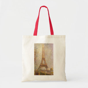 Tote Bag La Tour Eiffel par Georges Seurat, Beaux-Arts Vint