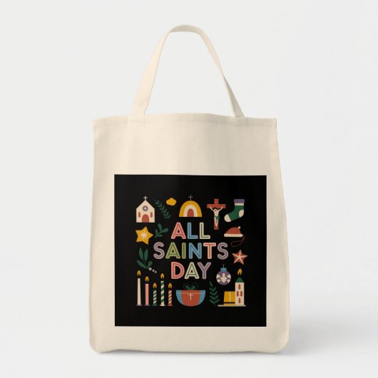 Tote Bag La Toussaint célèbre le Jour du Sens (Devant)