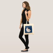 Tote Bag La vache au-dessus de la lune (Devant (modèle))
