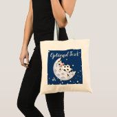Tote Bag La vache au-dessus de la lune (Devant (produit))