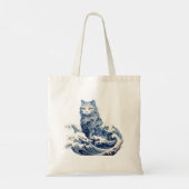 Tote Bag La Vague De Chat Au Large De Kanagawa (Dos)