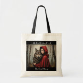 Tote Bag La véritable histoire du Petit chaperon rouge (Devant)