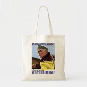 Tote Bag La victoire commence à la maison -- Taureau Halse