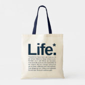 Tote Bag La vie* (Dos)