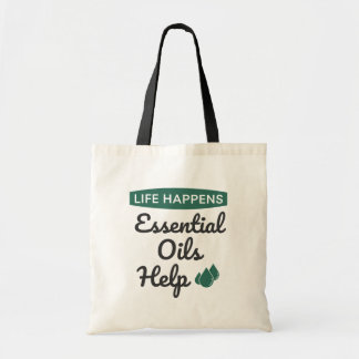 Tote Bag La vie arrive : les huiles essentielles aident le