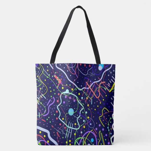 Tote Bag La vie dans l'espace (Devant)