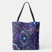 Tote Bag La vie dans l'espace (Dos)