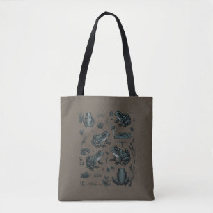 Tote Bag La vie de l'étang de grenouilles Cadeau botanique
