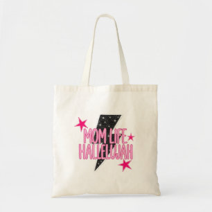 Tote Bag La Vie de Maman Hallelujah Rose Chaud Été