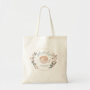 Tote Bag La vie de maman servie chaude Café cosy Art de cha