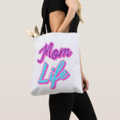 TOTE BAG LA VIE DE MOM (De près)