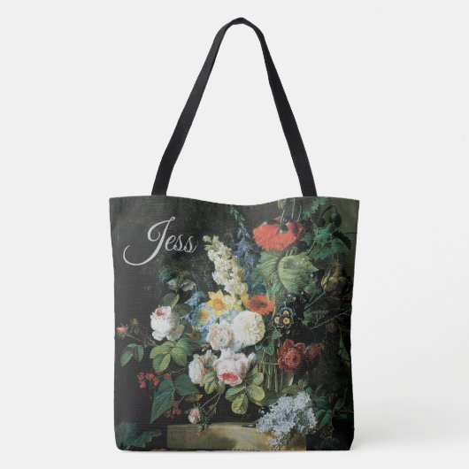 Tote Bag La vie des fleurs de Pierre-Joseph Redouté (Dos)