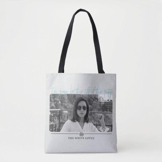 Tote Bag La vie du Parti - Le Lotus Blanc (Devant)