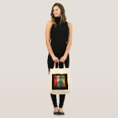 Tote Bag La vie est belle (Devant (modèle))