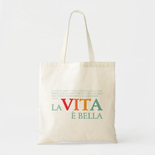 Tote Bag La vie est belle