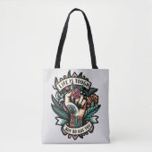 Tote Bag La vie est dure, vous aussi (Devant)
