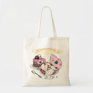 Tote Bag La vie est incertaine, mangent le dessert d'abord