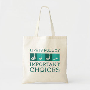 Tote Bag La Vie Est Pleine De Choix Importants