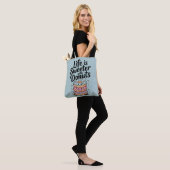 Tote Bag La Vie Est Plus Douce Avec Des Dents (Sur le modèle)