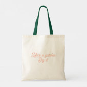 Tote Bag La vie est un jardin (Dos)