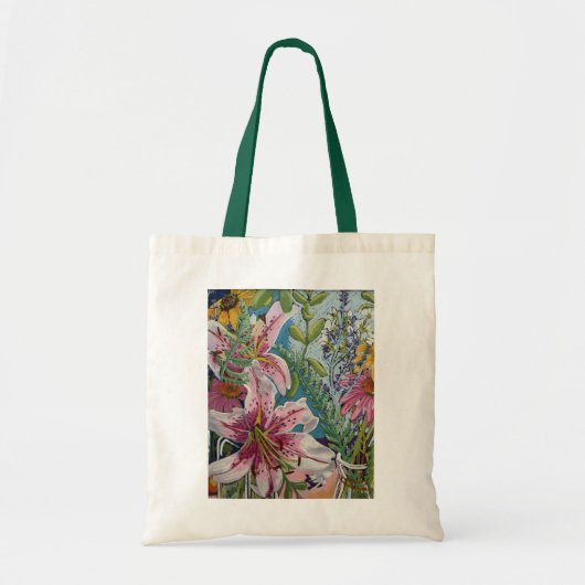 Tote Bag La vie est un jardin (Devant)