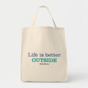 Tote Bag La vie est un meilleur extérieur