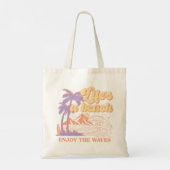 Tote Bag La vie est une plage (Dos)