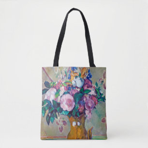 Tote Bag La vie morte avec les fleurs, Paul Cezanne